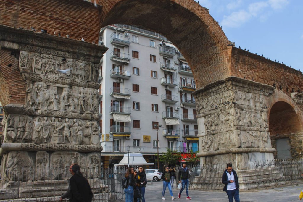 Thessaloniki arch of triumph