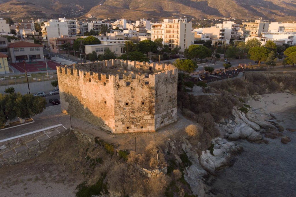 Venetian castle evia greek island