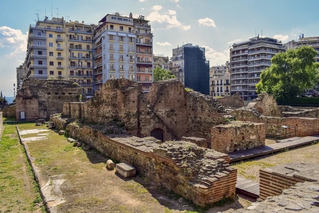 Galerius palace roman ruins