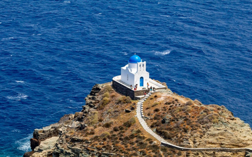 Unspoilt Sifnos island Cyclades